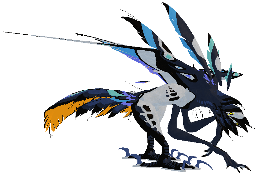 Creatures of Sonaria Corvurax creature reference image