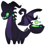Creatures of Sonaria Haunt Dragon creature reference image