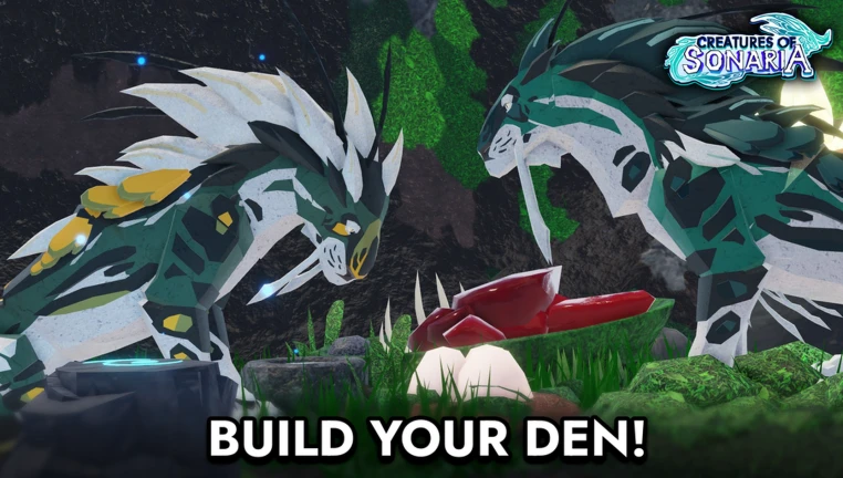 Creatures of Sonaria den building